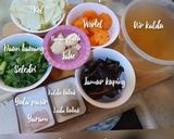 Foto langkah ke 1 dari resep Sup Bakso Lohua (Sup Bakso Rambutan/Bakso Ayam Udang Serabut).