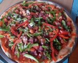 A picture of step 5 of Simple pizza recipe.