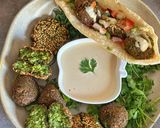 صورة لخطوة 8 من وصفة الفلافل المصرية 🧆🥙