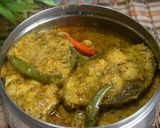 A picture of step 7 of Steamed fish with mustard sauce.