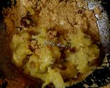 A picture of step 7 of Banana sheera.