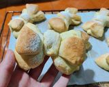 Hình bước làm 7 của món Bánh mỳ hình nơ đáng yêu
