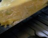 Foto del paso 5 de la receta: Omelette de jamón, tomate, roquefort y muzzarella a la plancheta
