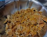 A picture of step 3 of Coconut jaggery modak#done today.