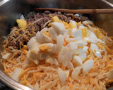 Foto del paso 5 de la receta: Spaguettis con huevos y carne picada