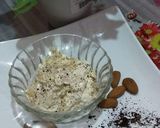 A picture of step 1 of Coffee with Almonds Ice cream Ramadan special aftari.