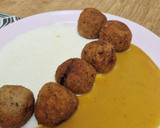 Foto del paso 4 de la receta: Albóndigas con parmentier de patata y salsa de zanahoria
