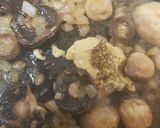 A picture of step 4 of My Creamy Mustard Mushrooms 😘.