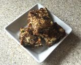 A picture of step 5 of Rakshabandhan sugar free squares.