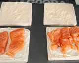 Une image de l'étape 2 de Croque saumon Boursin.