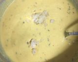 A picture of step 3 of Cheesy chilla Wrap.