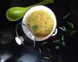 A picture of step 6 of Goan dal.