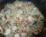 Foto del paso 4 de la receta: Paella de arroz, mejillones y langostinos