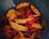 Foto langkah ke 4 dari resep Dendeng sapi kentang balado.