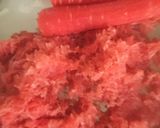 A picture of step 1 of Carrot Kheer.
