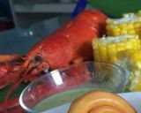 Hình bước làm 2 của món Tôm hùm hấp bia