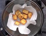 A picture of step 3 of Chettinad Paneer Fry.