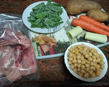 Foto del paso 1 de la receta: ✅🗣📢 Puchero de garbanzos a la jardinera