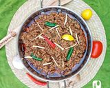 A picture of step 8 of Lahori Qeema Karahi 😋🥘.