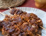 A picture of step 8 of African Suya Meat Skewers 🐘.