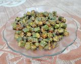 A picture of step 7 of Crispy Okra.