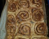 Cinnamon roll (fahéjas-vaníliás-fehércsokis csiga) recept fázis 7 fotója