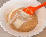 A picture of step 8 of Banana Sooji Cake.
