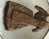 A picture of step 1 of Khajoor anjeer nuts chania choli cake.