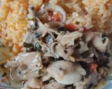 Foto del paso 6 de la receta: Setaquerones veganos con arroz