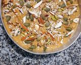 A picture of step 6 of Wheat Jaggery Cake.
