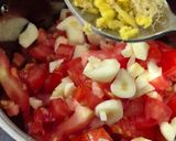 मटर कैप्सिकम करी विथ मक्का पूरी (Green Peas Capsicum Curry with Makka Poori) रेसिपी चरण 3 फोटो