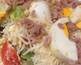 Tonhalas-tojásos vitaminsaláta recept fázis 5 fotója