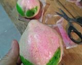 Foto langkah ke 9 dari resep Bakpao Buah Persik.