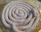 Foto langkah ke 9 dari resep Raspberry Cream Cake Ketogenic.