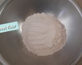 A picture of step 1 of Rajasthani churma.