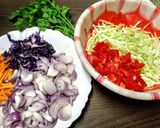 A picture of step 1 of Almond Crunch Garden Salad.