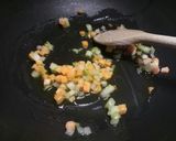 A picture of step 1 of Linguine con ragú di polpo e porcini.