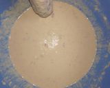 A picture of step 2 of Semo savory pancakes.
