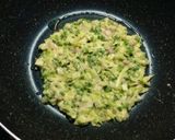 A picture of step 4 of Cheese Chijimi with Leftover Gyoza Filling.