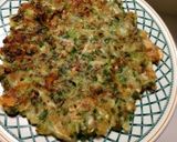A picture of step 5 of Cheese Chijimi with Leftover Gyoza Filling.