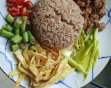 รูปขั้นตอนการทำที่ 5 ของ ข้าวคลุกกะปิ (หมูสับหวาน)