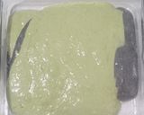 Foto langkah ke 16 dari resep Pandan Charcoal Sourdough Bread (88% - Oven Tangkring).
