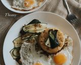 Pas rețetă Orez cu ou și zucchini 3 fotografie