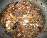 A picture of step 6 of Can't Keep It Stocked! Rice with Canned Mackerel in Water.