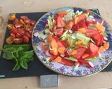 A picture of step 2 of Early summer salad.