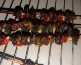 A picture of step 2 of Liver kebab.
