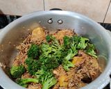 A picture of step 8 of BROCCOLI PULAO in COOKER.