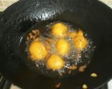 A picture of step 4 of Fresco kay meethay dahi baday# Ramadan # cookpad # contest.