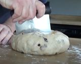A picture of step 9 of Hot cross buns.