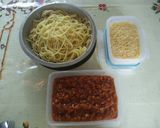 Foto langkah ke 7 dari resep Spaghetti Bolognese irit dan praktis.